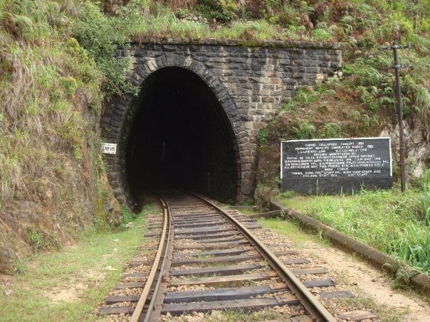 sri lanka tour: Railway tunnels sri lanka